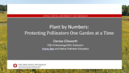 Thumbnail image for TNHA Workshop: Denise Ellsworth-Plant By Numbers
