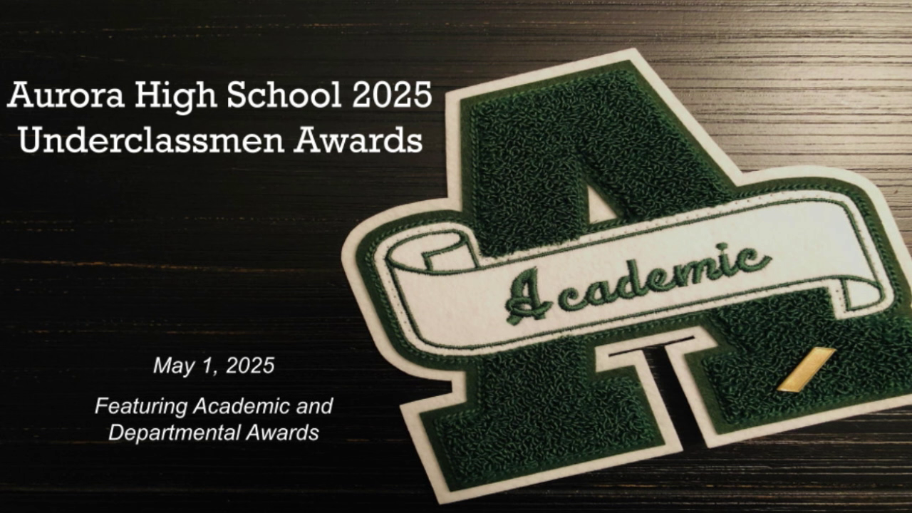 Thumbnail image for The 2025 Aurora High School Underclassmen Awards