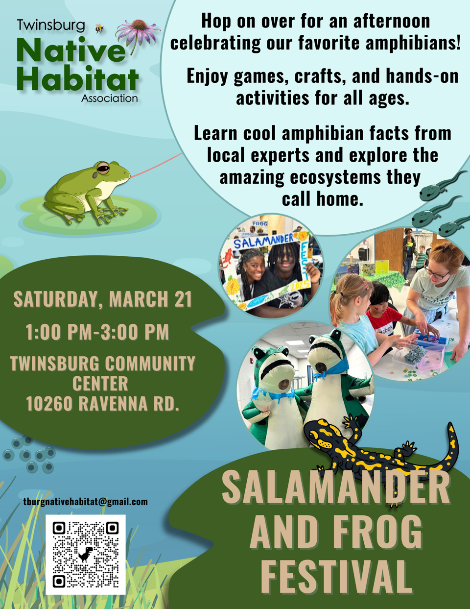 Thumbnail image for Twinsburg Salamander & Frog Festival March 21st