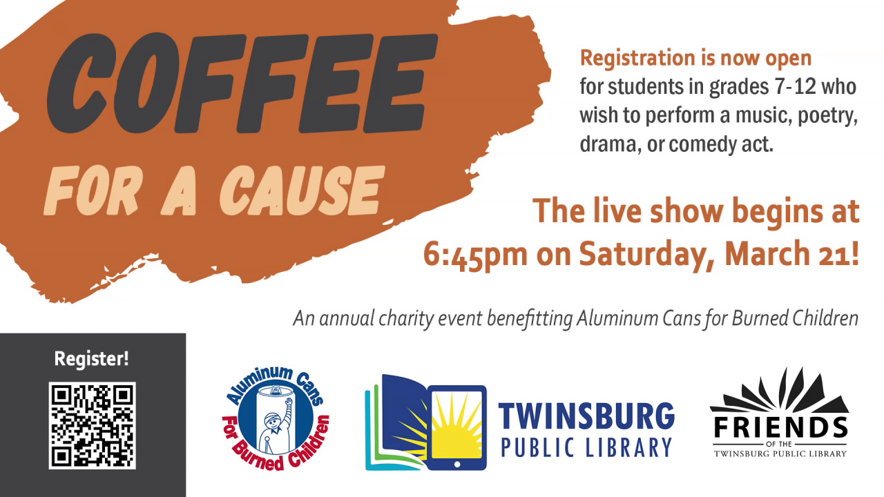 Thumbnail image for Coffee for a Cause at Twinsburg Library
