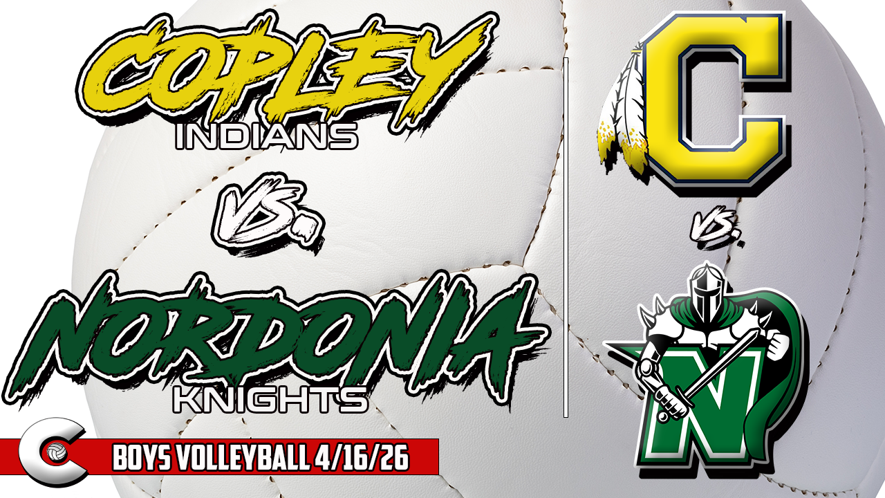 Thumbnail image for Boys Volleyball '26: Copley vs. Nordonia