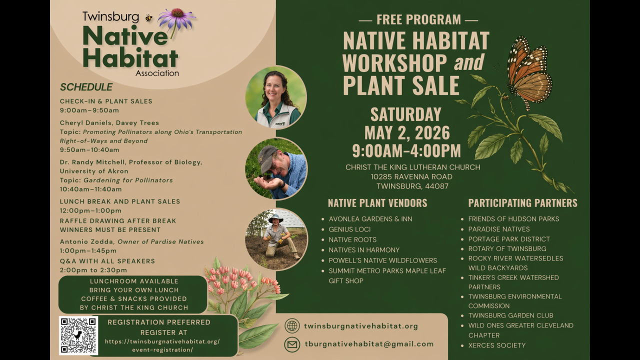 Thumbnail image for Native Plant Workshop & Plant Sale Promo 2026